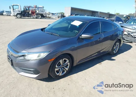 2016 Honda Civic Lx из США, поврежденный, VIN 2HGFC2F58GH542602